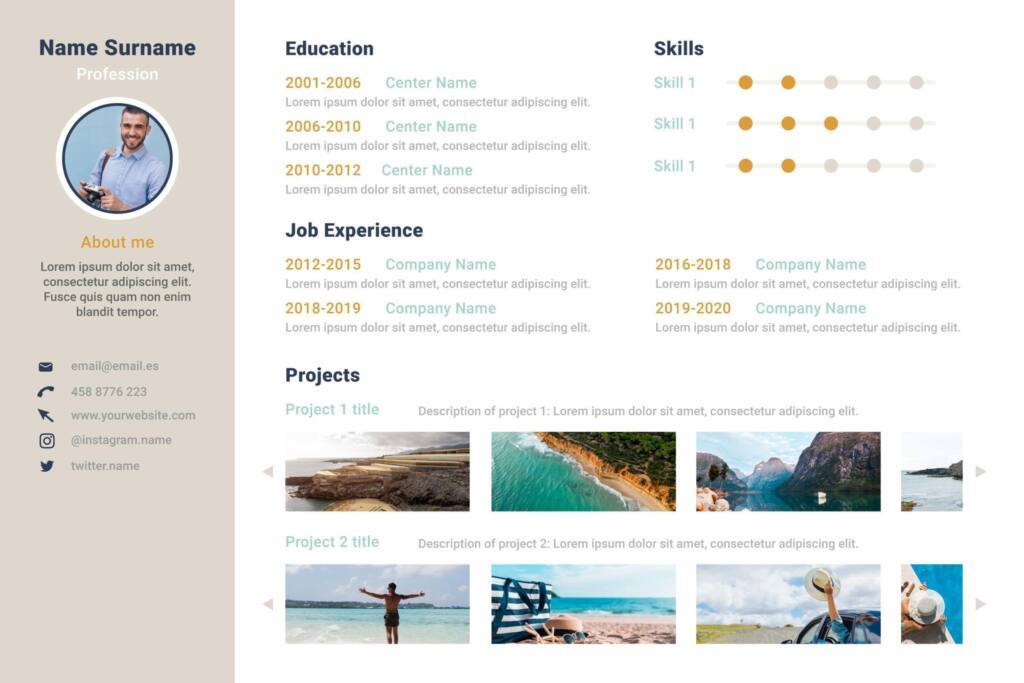 portfolio de programmeur