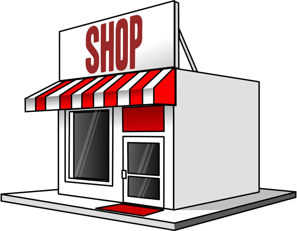 magasin de vente