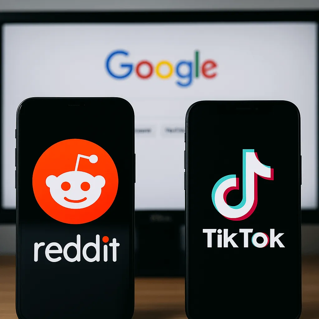 Recherche Sociale Reddit vs TikTok