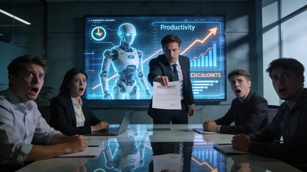 IA licenciement agence web