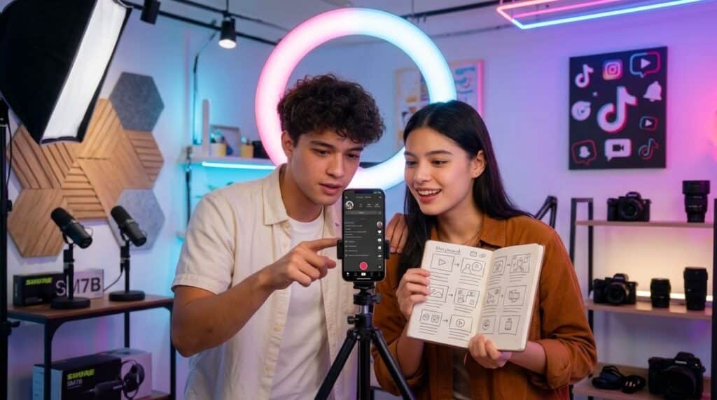 comment collaborer sur TikTok