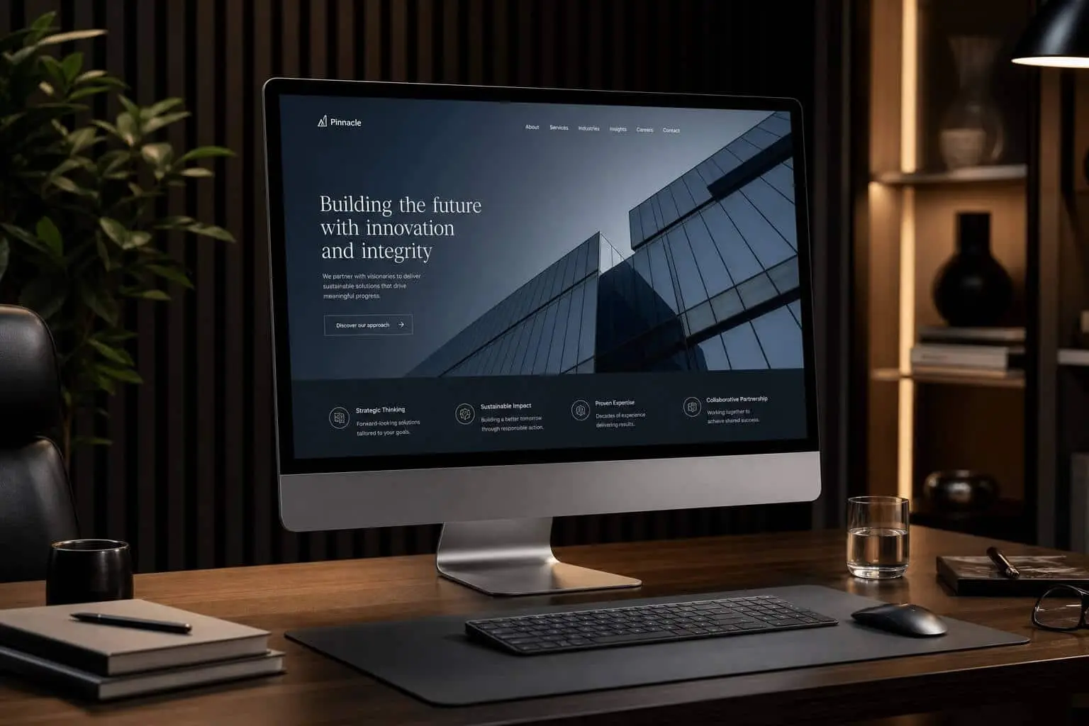 Projet A – Site WordPress premium pour entreprise