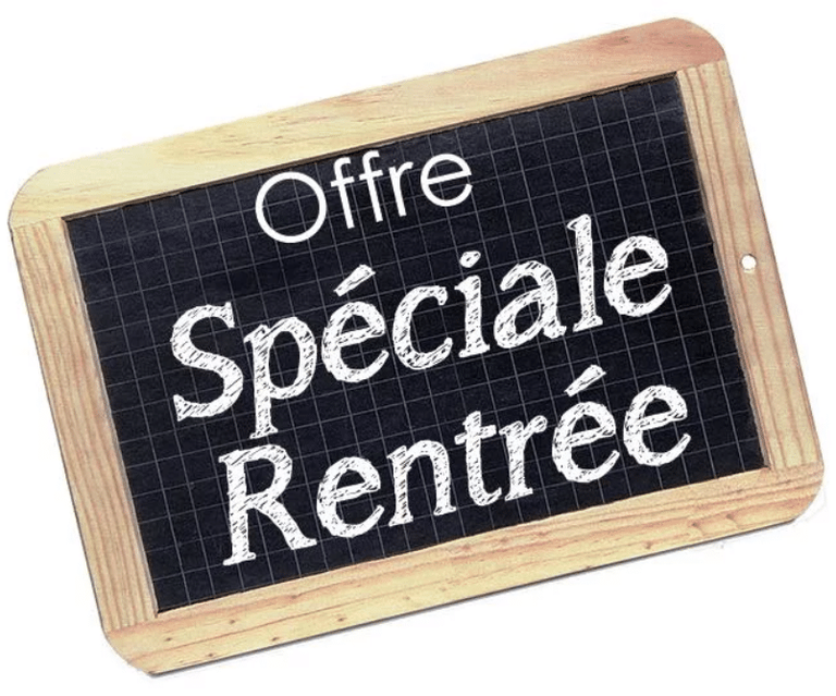 offre-special-rentree Offre spéciale rentrée